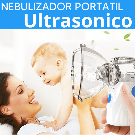 Nebulizador Portatil Recargable Ultrasonico Para Adultos Y Niños